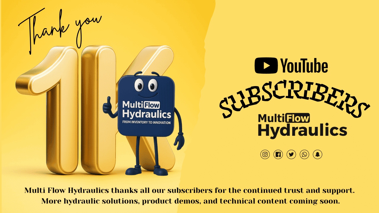 Multi Flow Hydraulics Becomes One of the UAE’s Most Followed Hydraulic YouTube Channels