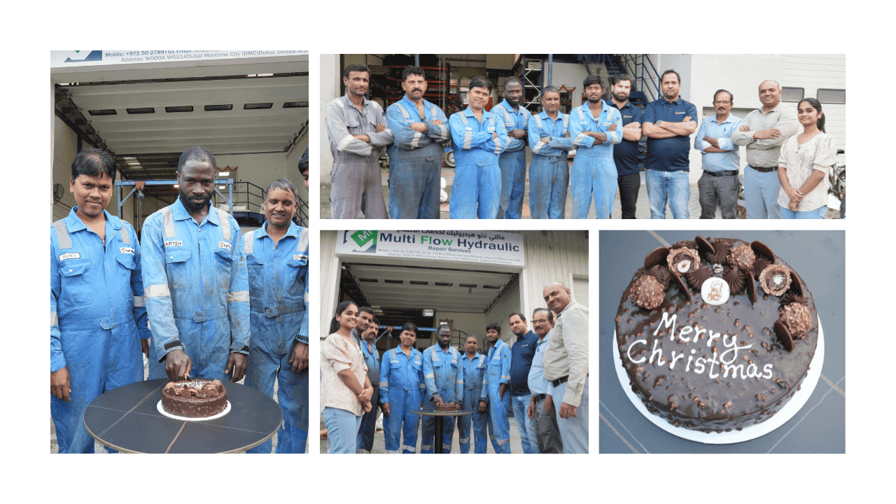 Multi Flow Hydraulics Celebrates Christmas with Team Spirit and Togetherness in the UAE
