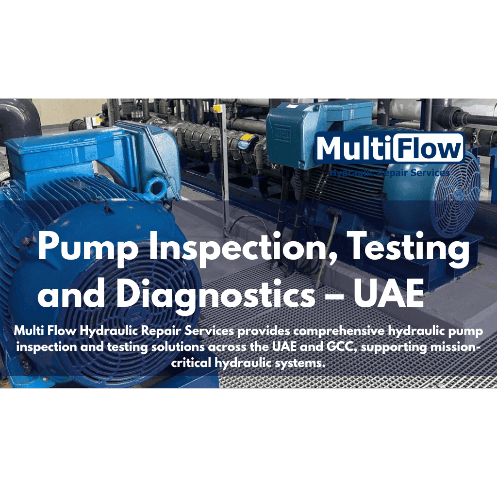 Pump Inspection, Testing and Diagnostics – UAE