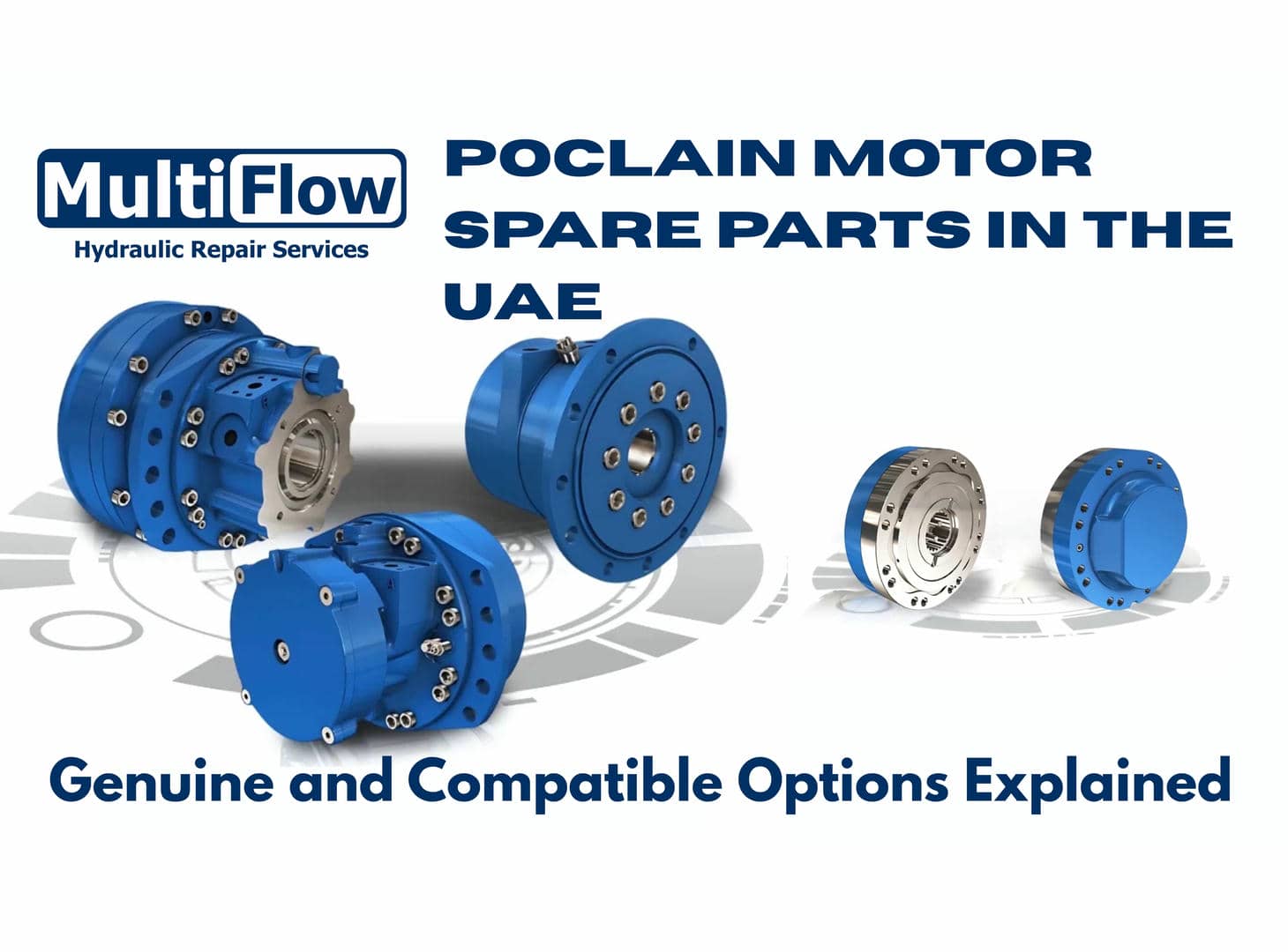 Poclain Motor Spare Parts in the UAE                  