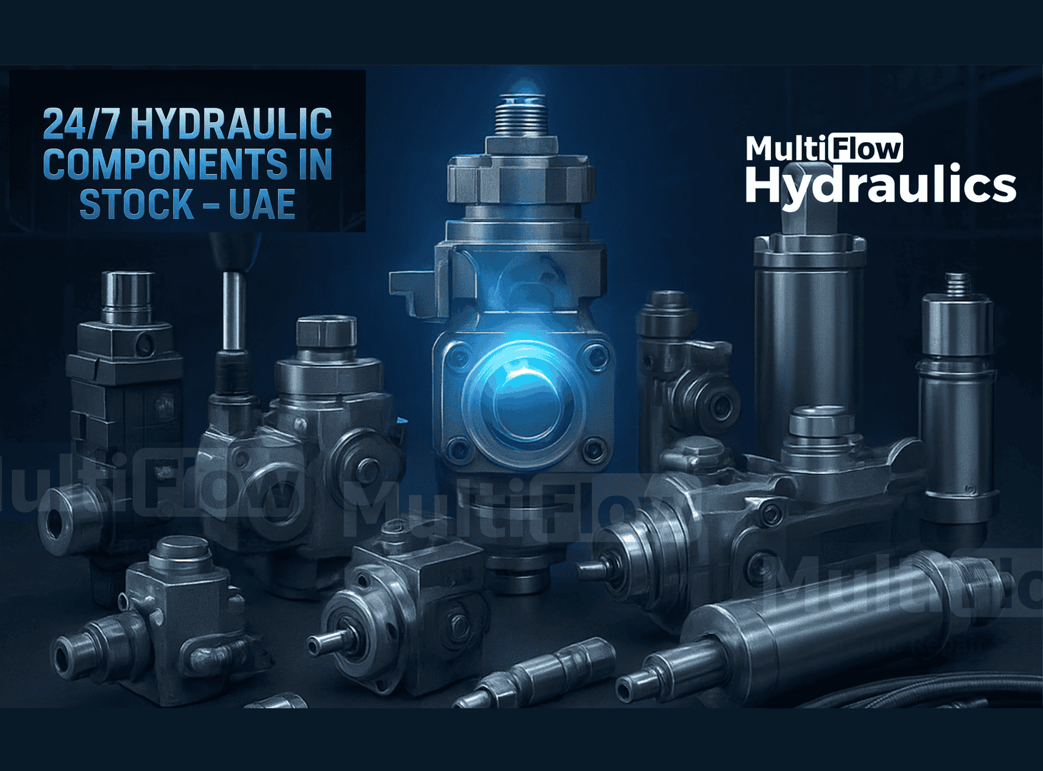 Hydraulic Components in Stock – 24/7 Support Across the UAE