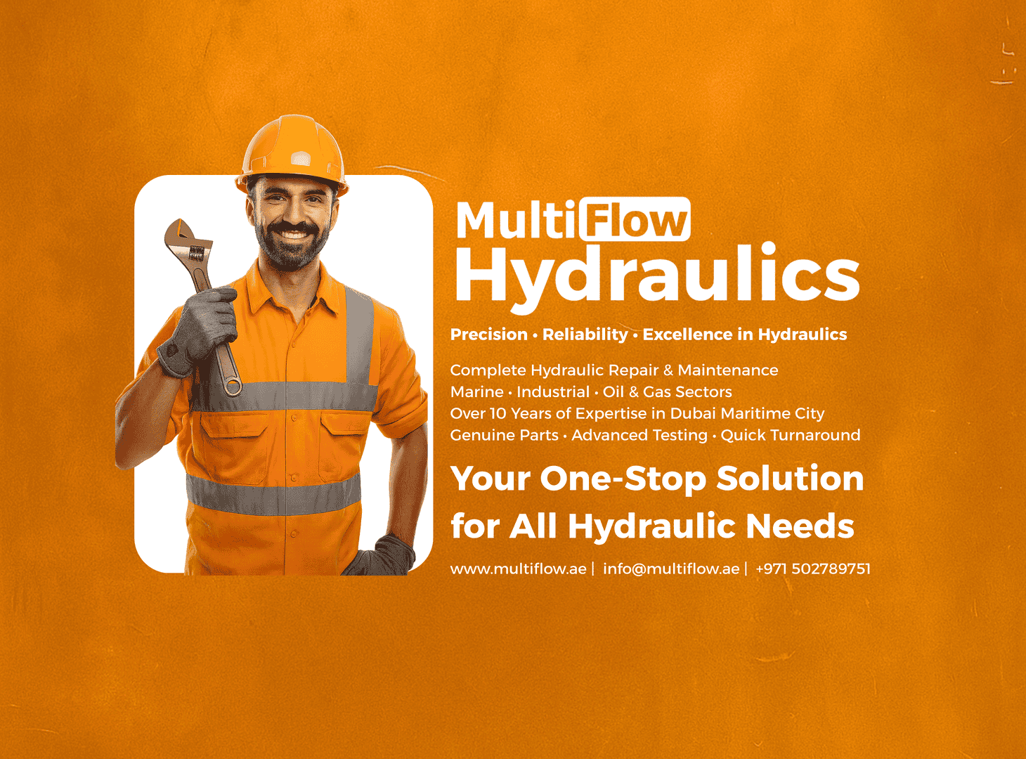 Multi Flow Hydraulic Repair Services UAE – The Crew That Keeps Your Machines Alive