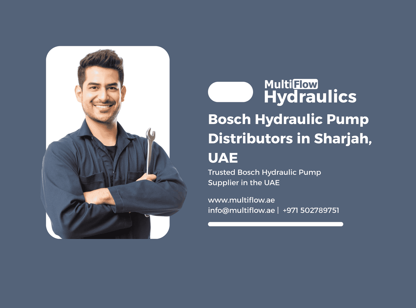 Looking for Bosch Hydraulic Pump Distributors in Sharjah?