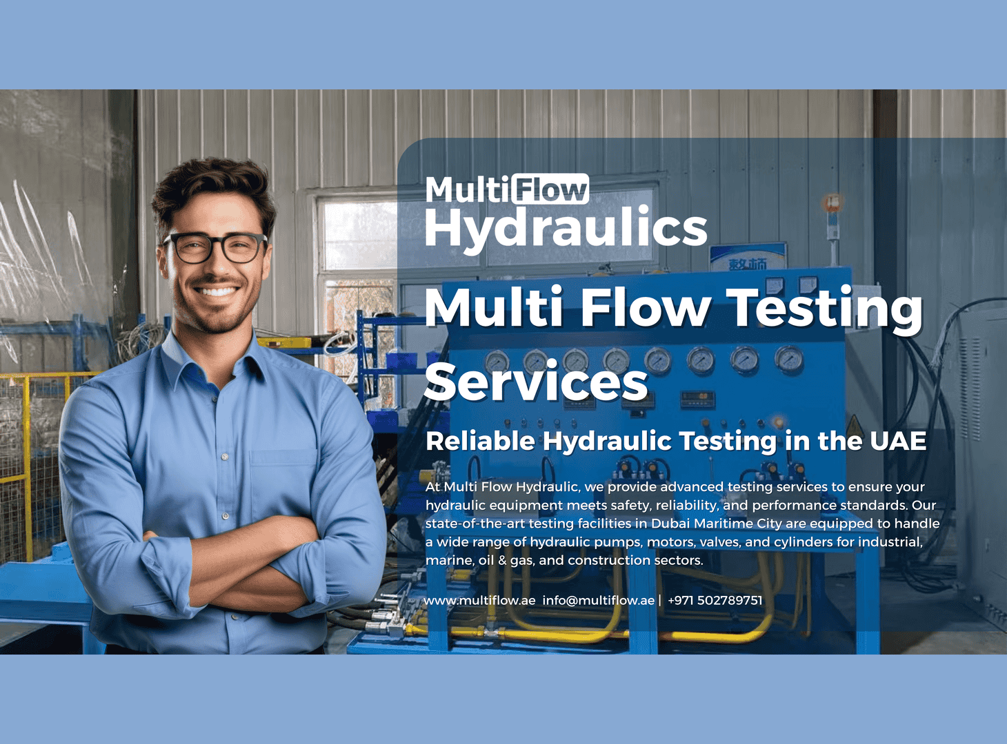 Multi Flow Testing Services | Hydraulic Testing in the UAE That Actually Delivers