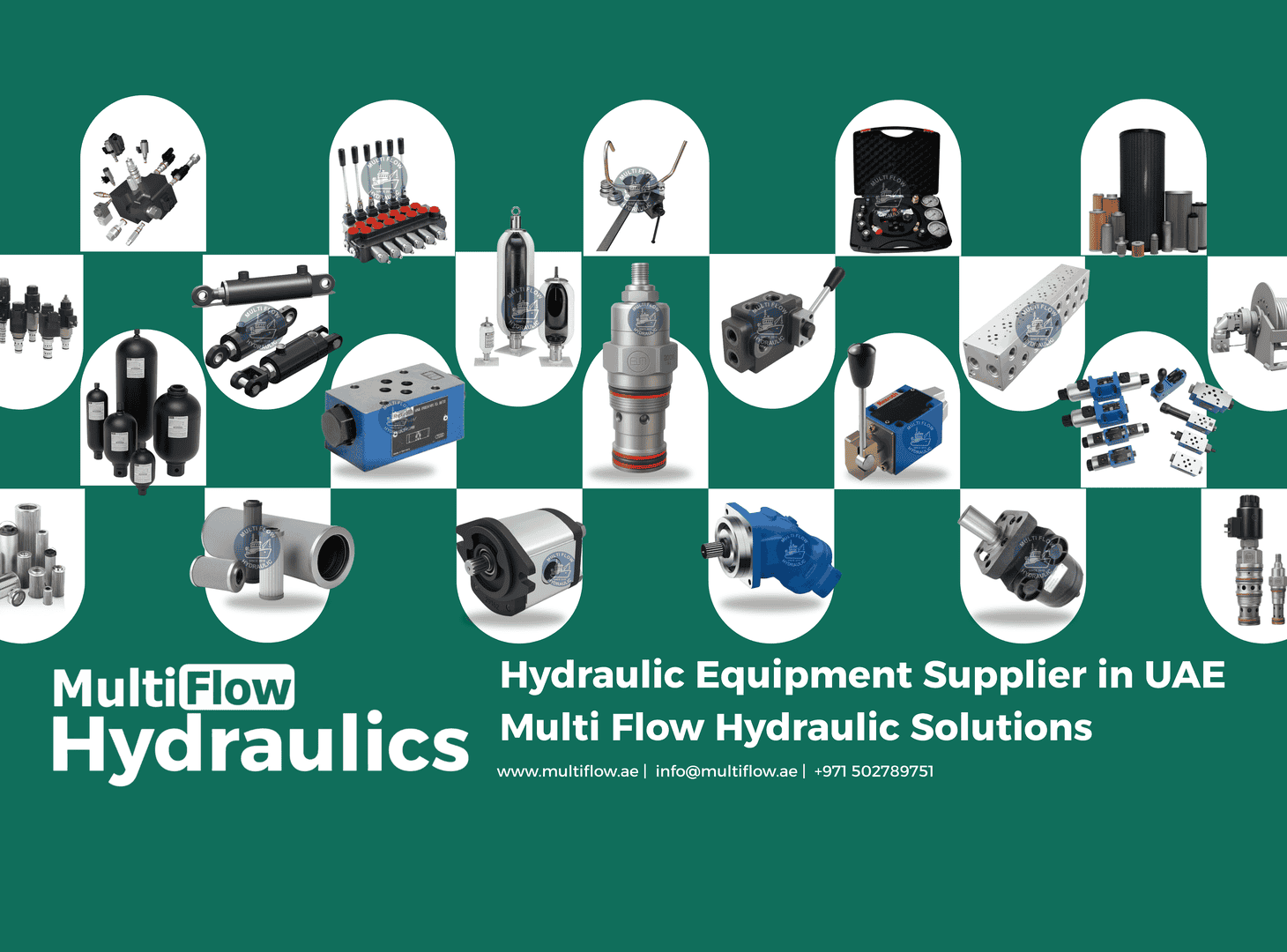 Hydraulic Equipment Supplier in UAE | Multi Flow Hydraulic Solutions