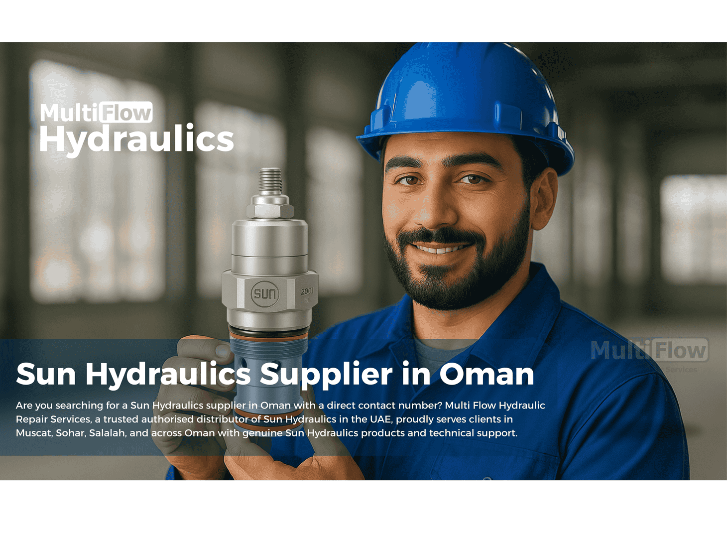 Sun Hydraulics Supplier in Oman | Contact Number & Trusted Dealer