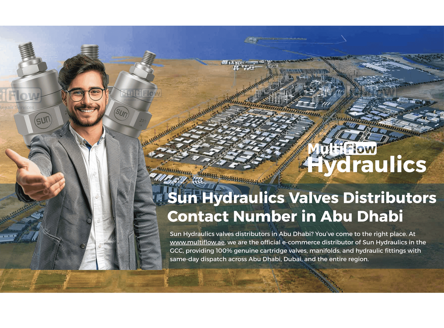 Sun Hydraulics Valves Distributors Contact Number in Abu Dhabi