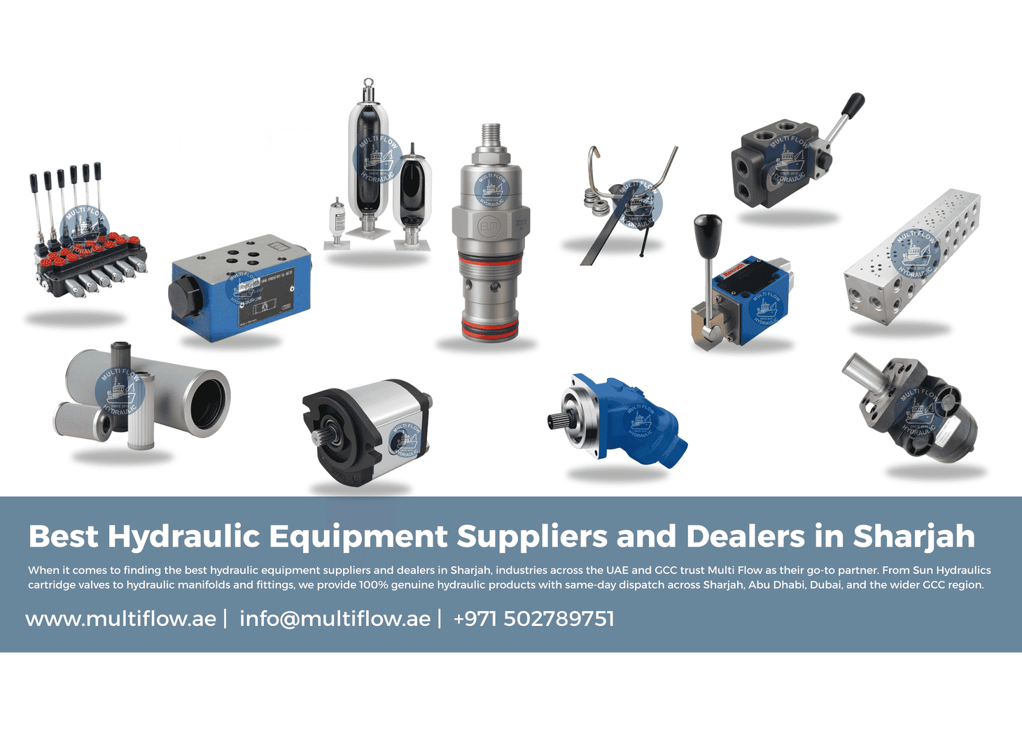 Best Hydraulic Equipment Suppliers and Dealers in Sharjah