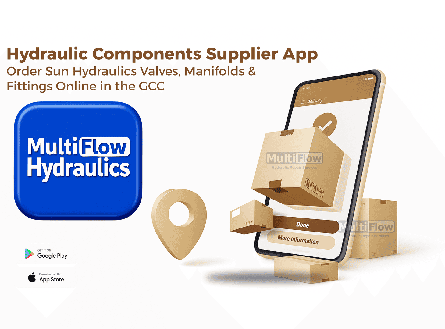 Hydraulic Components Supplier App – Order Sun Hydraulics Valves, Manifolds & Fittings Online in the GCC