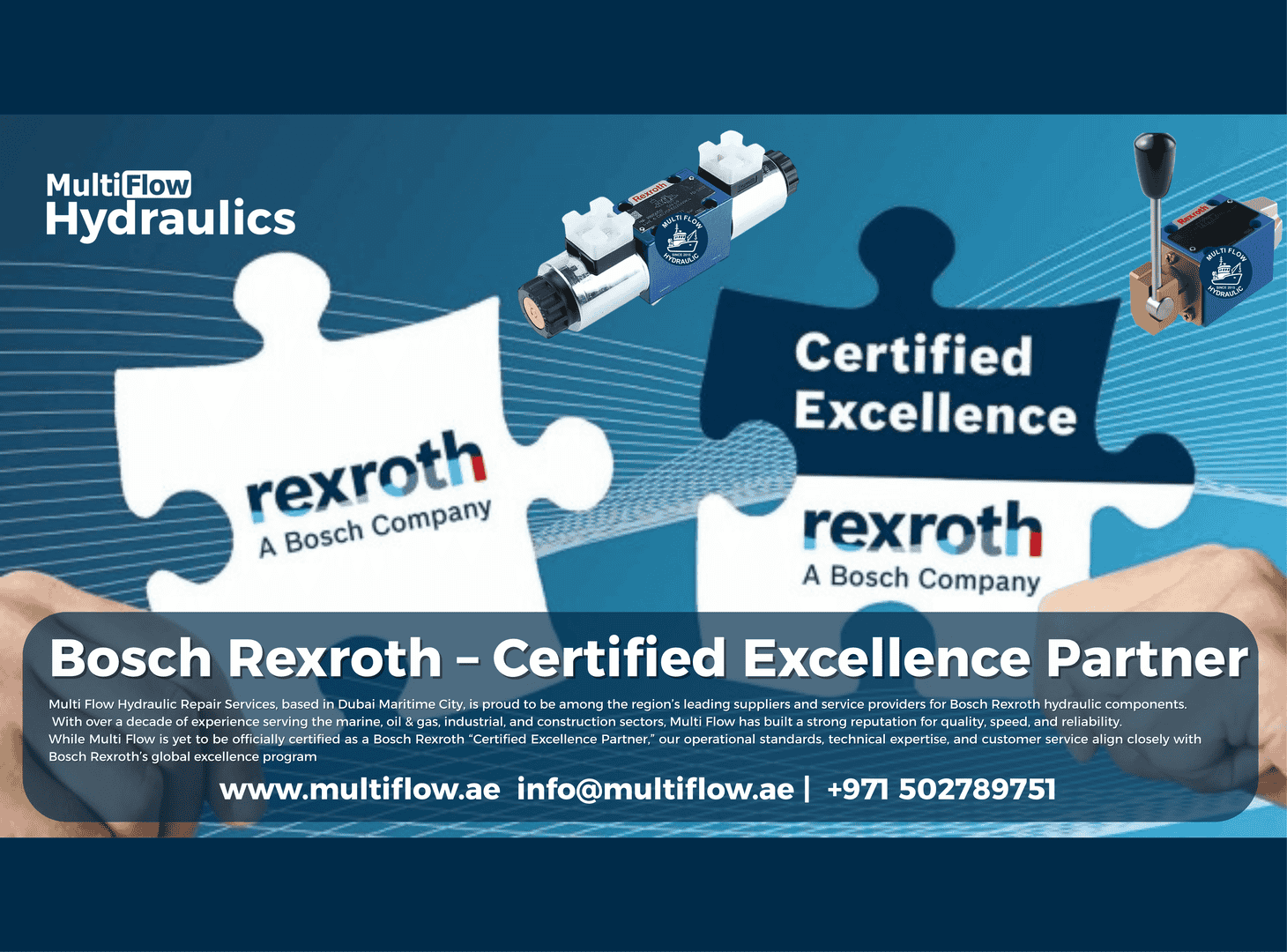 Bosch Rexroth – Certified Excellence Partner 
