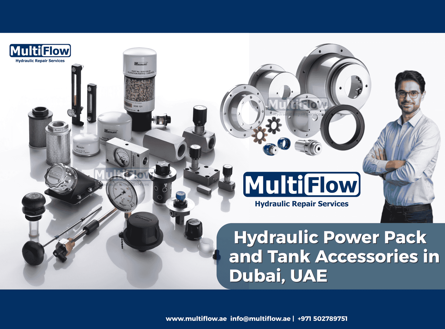 Hydraulic Power Pack and Tank Accessories in Dubai, UAE