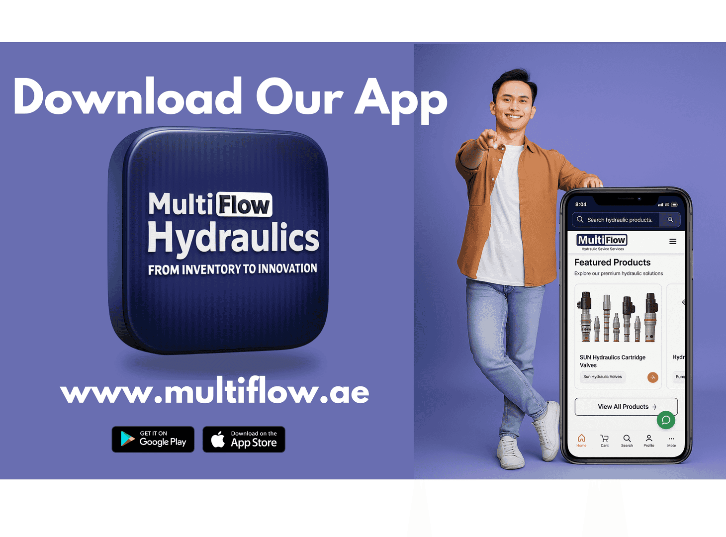 Download Our App | Multi Flow Hydraulics