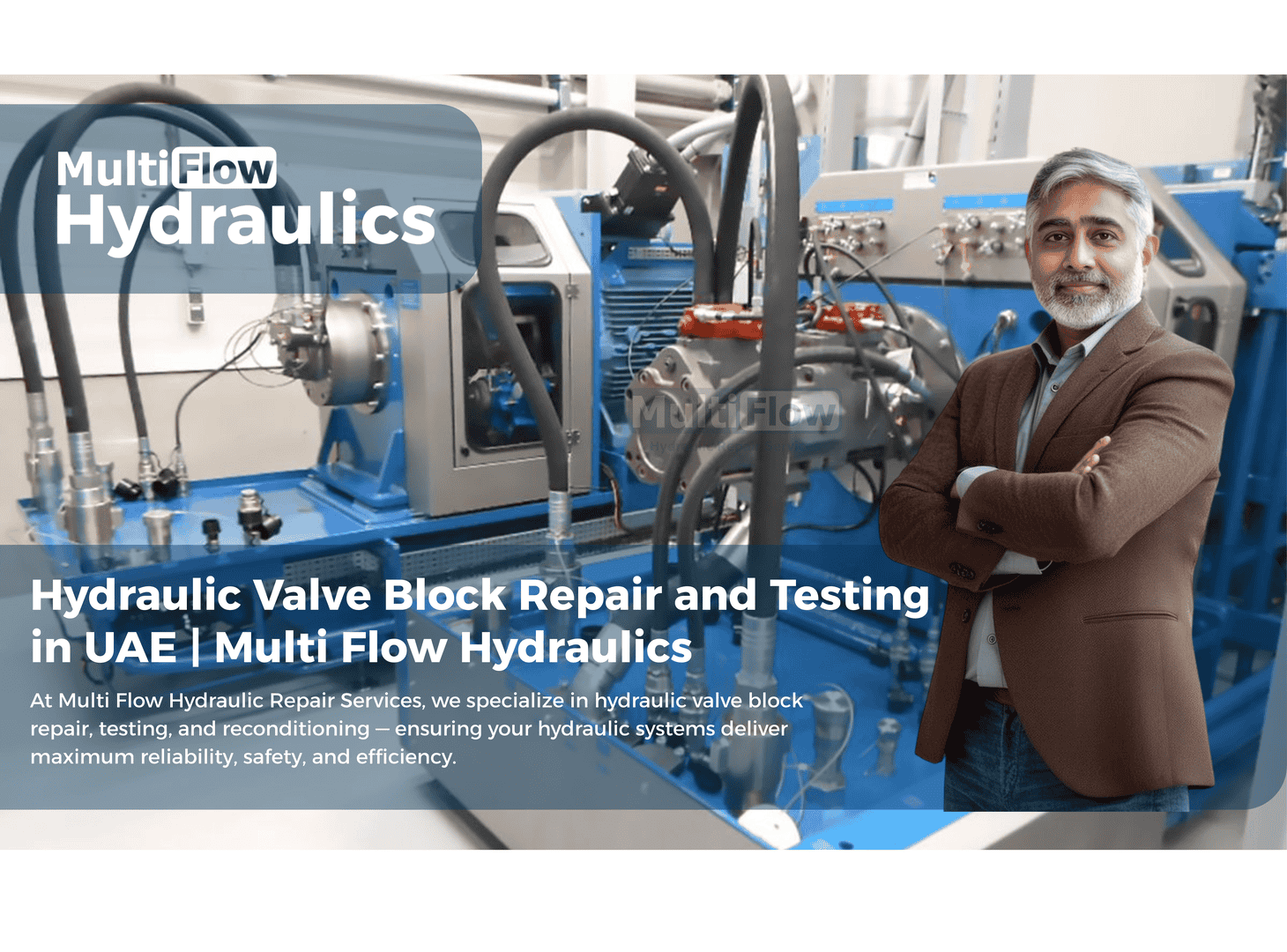 Hydraulic Valve Block Repair and Testing in UAE | Multi Flow Hydraulics