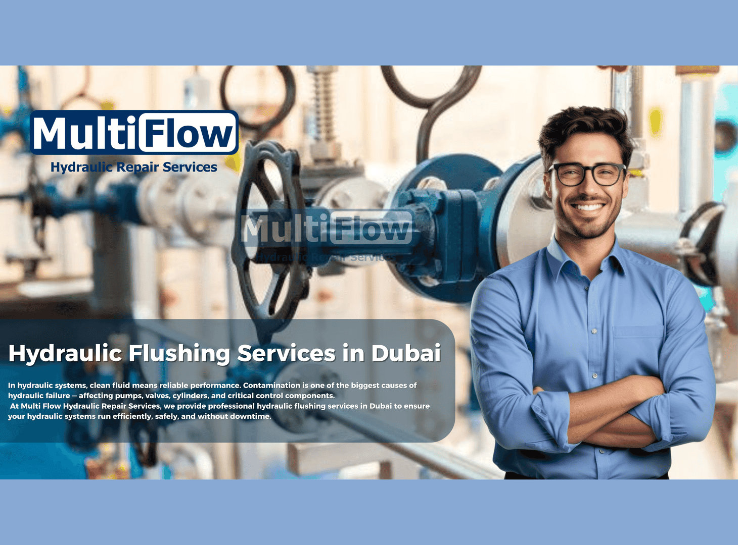 Hydraulic Flushing Services in Dubai | Professional System Cleaning & Fluid Purity Solutions