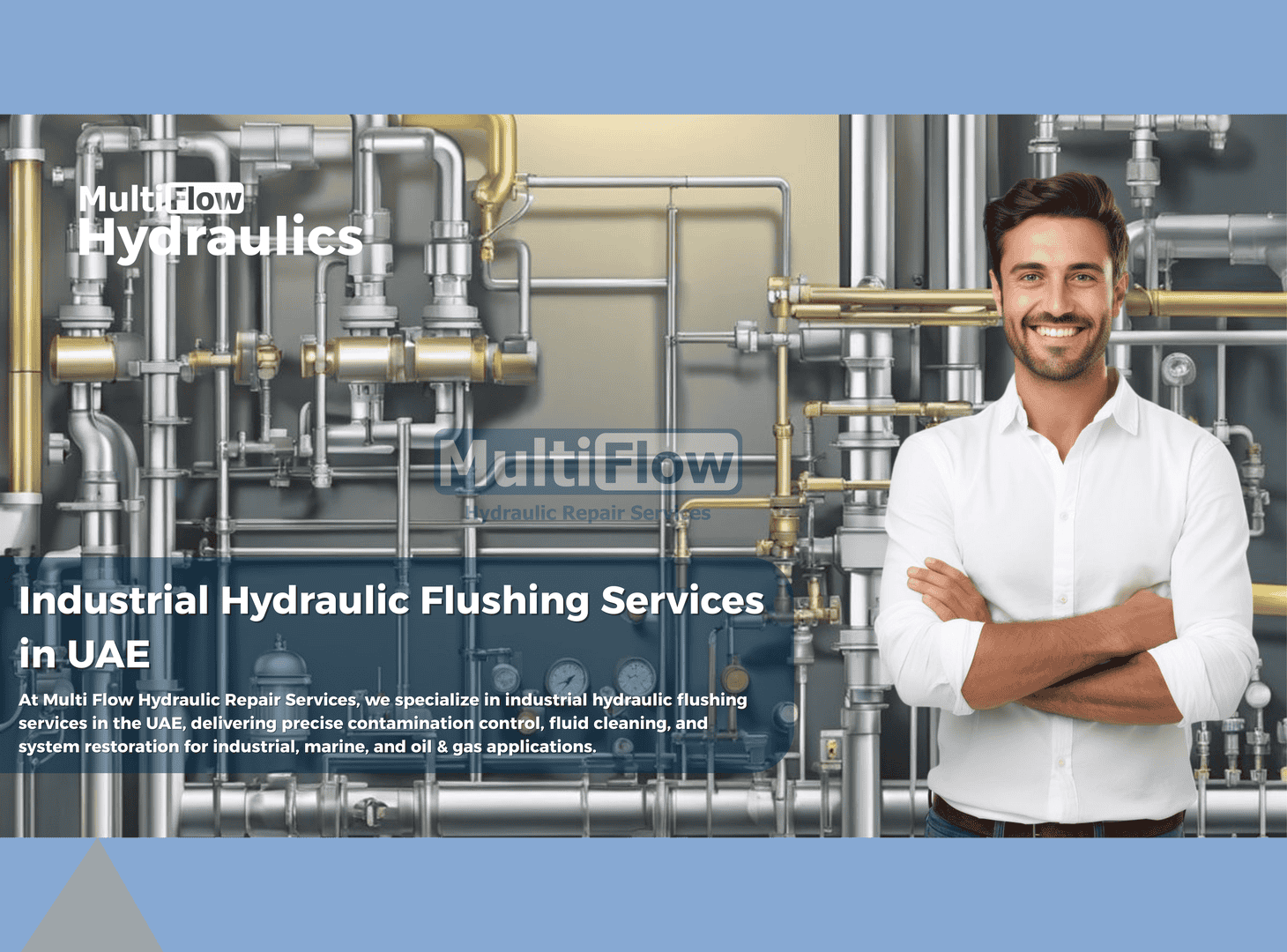 Industrial Hydraulic Flushing Services in UAE | Multi Flow Hydraulic Repair Services