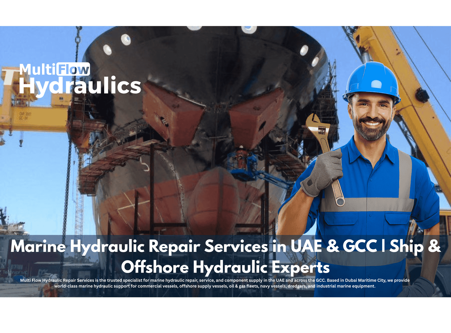 Marine Hydraulic Repair Services in UAE & GCC | Ship & Offshore Hydraulic Experts