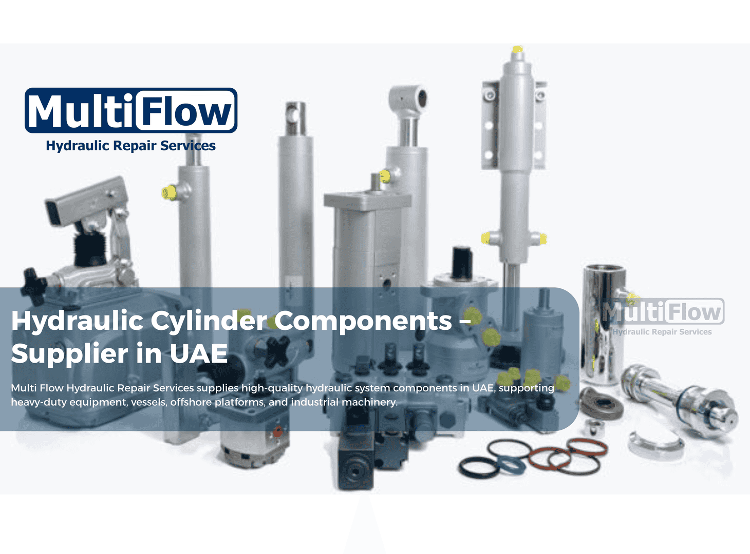 Hydraulic Cylinder Components – Supplier in UAE