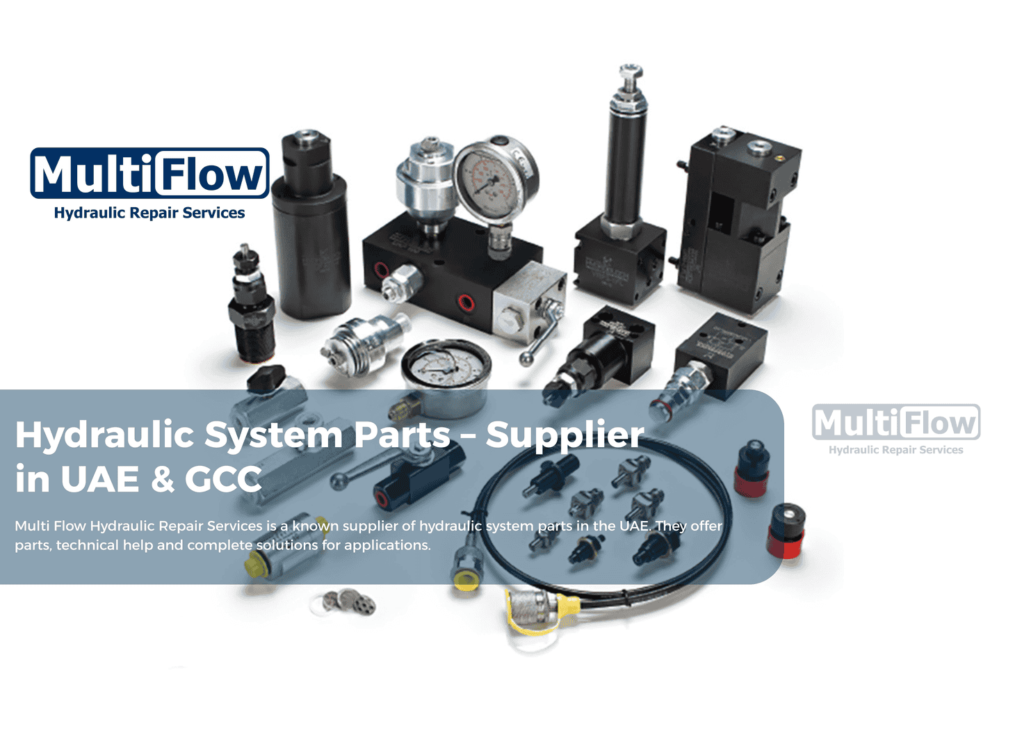 Hydraulic System Parts – Supplier in UAE & GCC