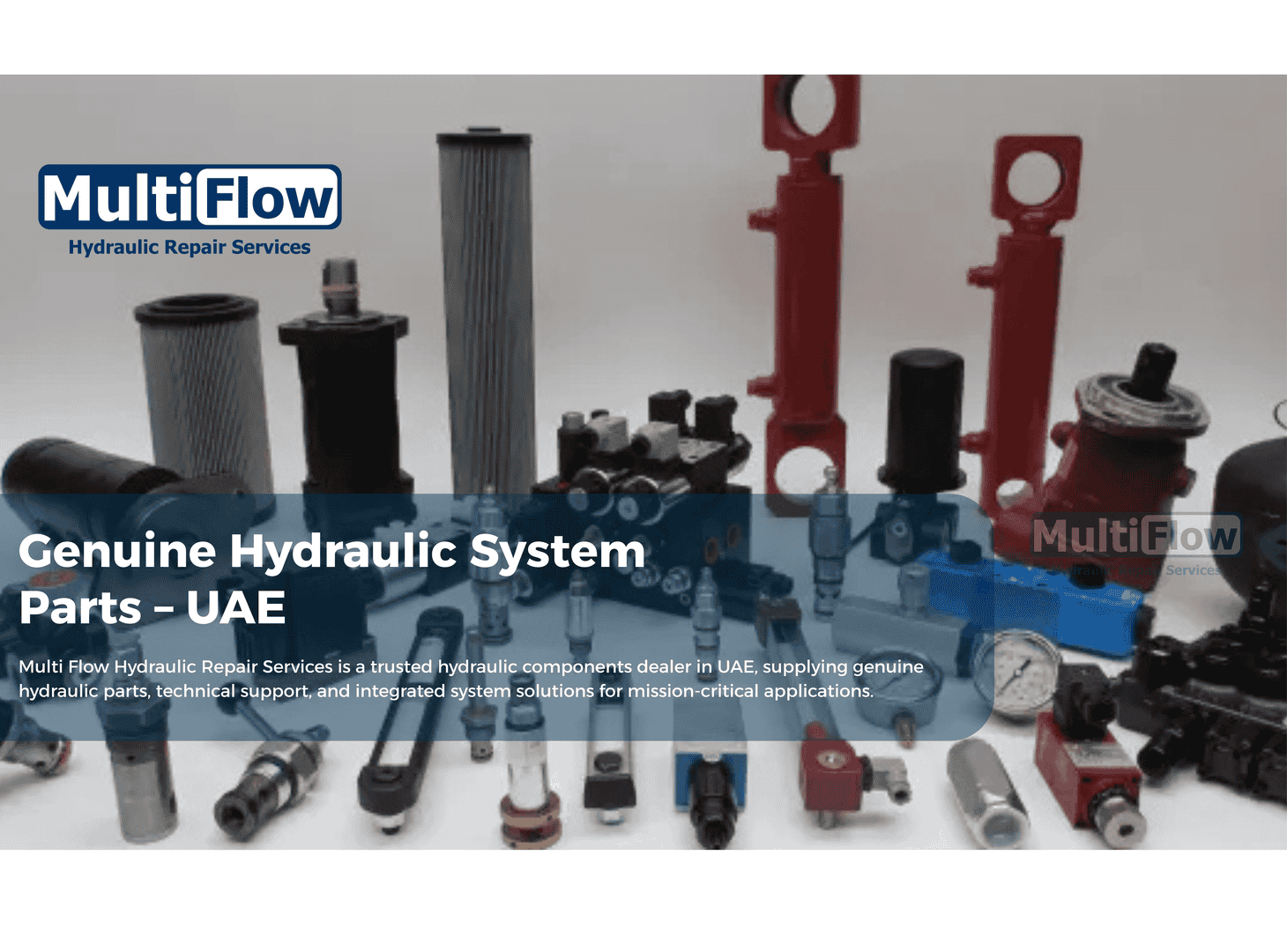 Genuine Hydraulic System Parts – UAE