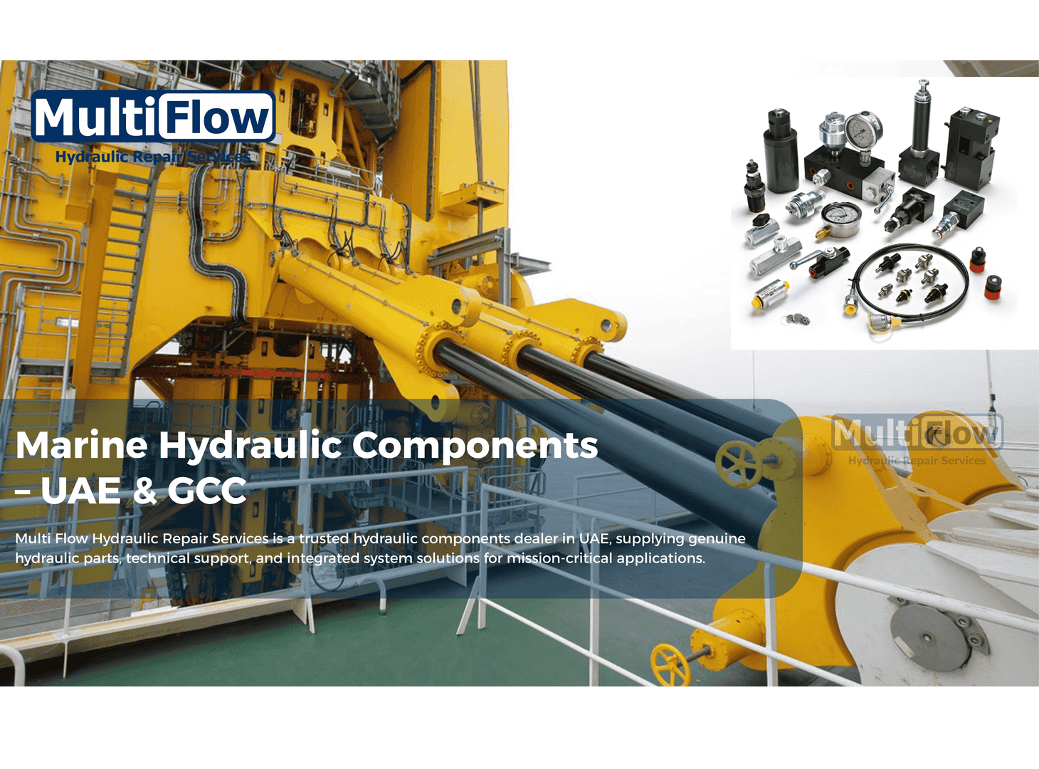 Marine Hydraulic Components – UAE & GCC