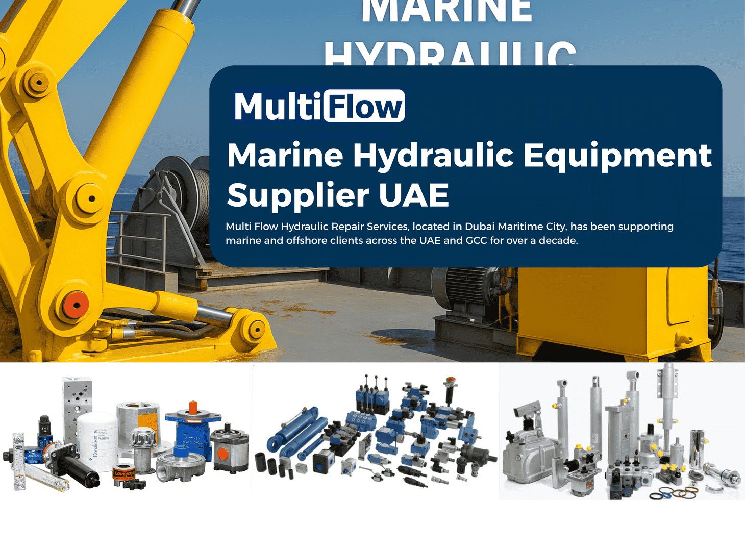 Marine Hydraulic Equipment Supplier UAE