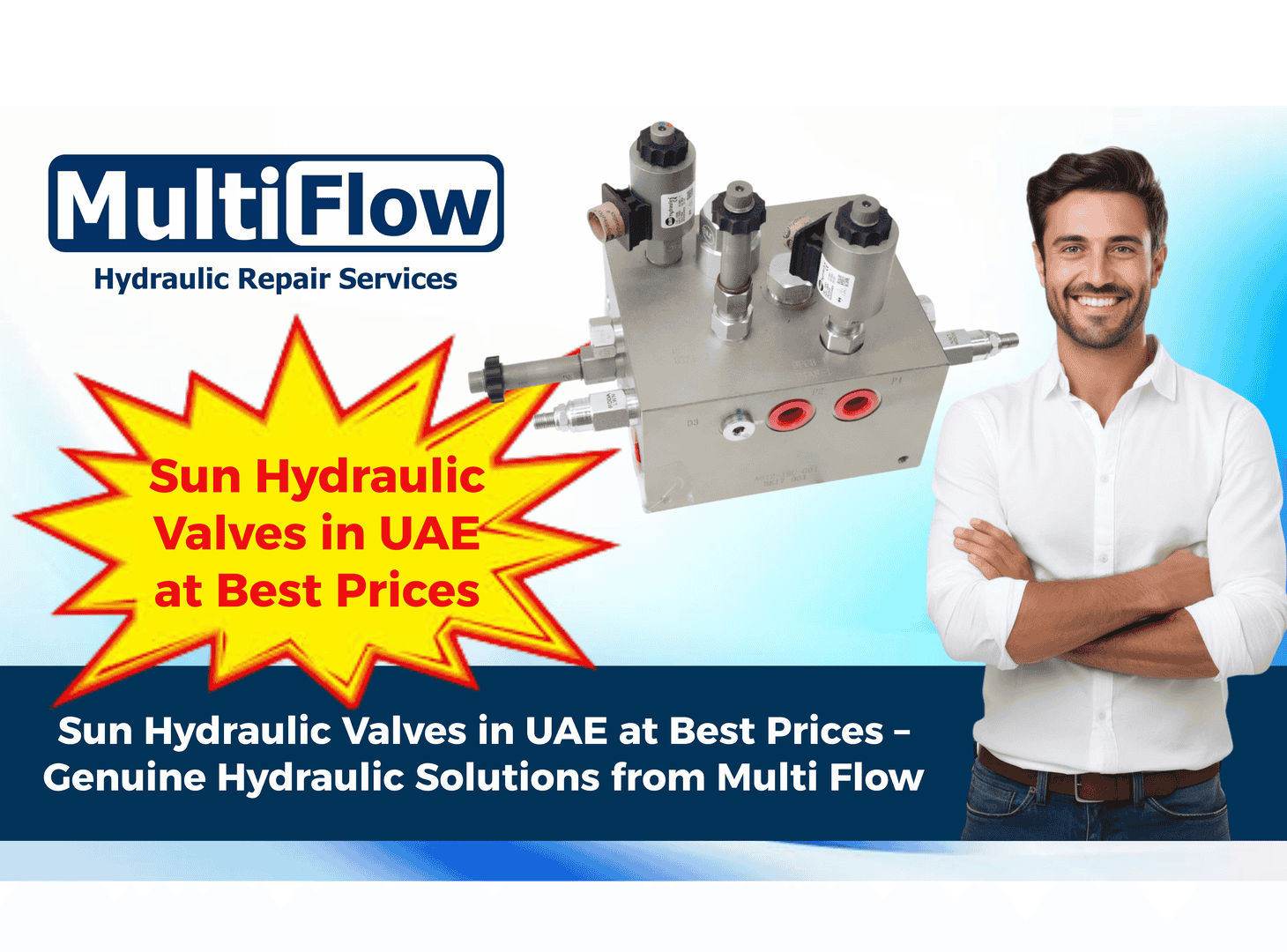 Sun Hydraulic Valves in UAE at Best Prices – Genuine Hydraulic Solutions from Multi Flow