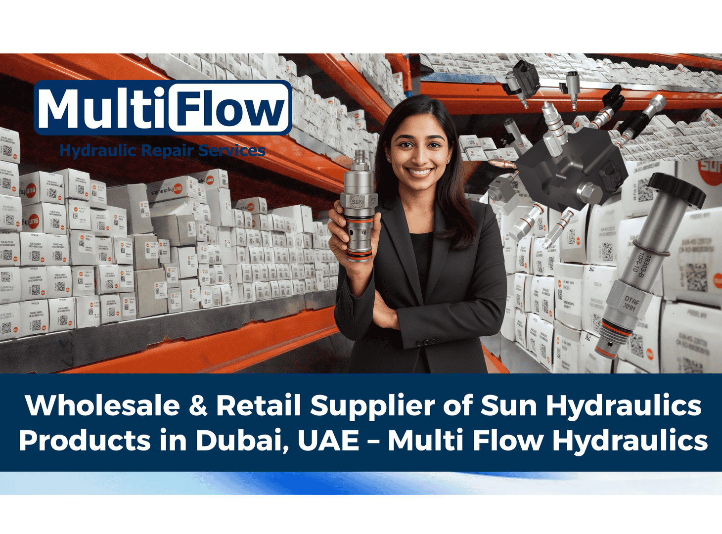 Wholesale & Retail Supplier of Sun Hydraulics Products in Dubai, UAE – Multi Flow Hydraulics