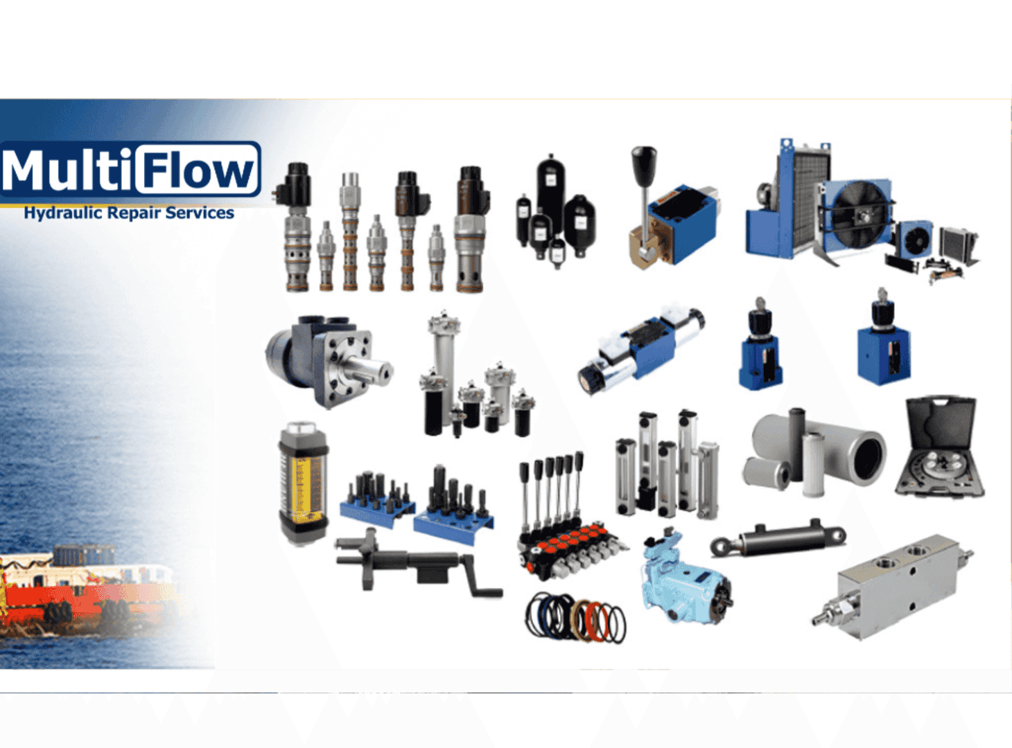 Hydraulic Spare Parts Supply UAE – Reliable Industrial Hydraulic Components by Multi Flow Hydraulics