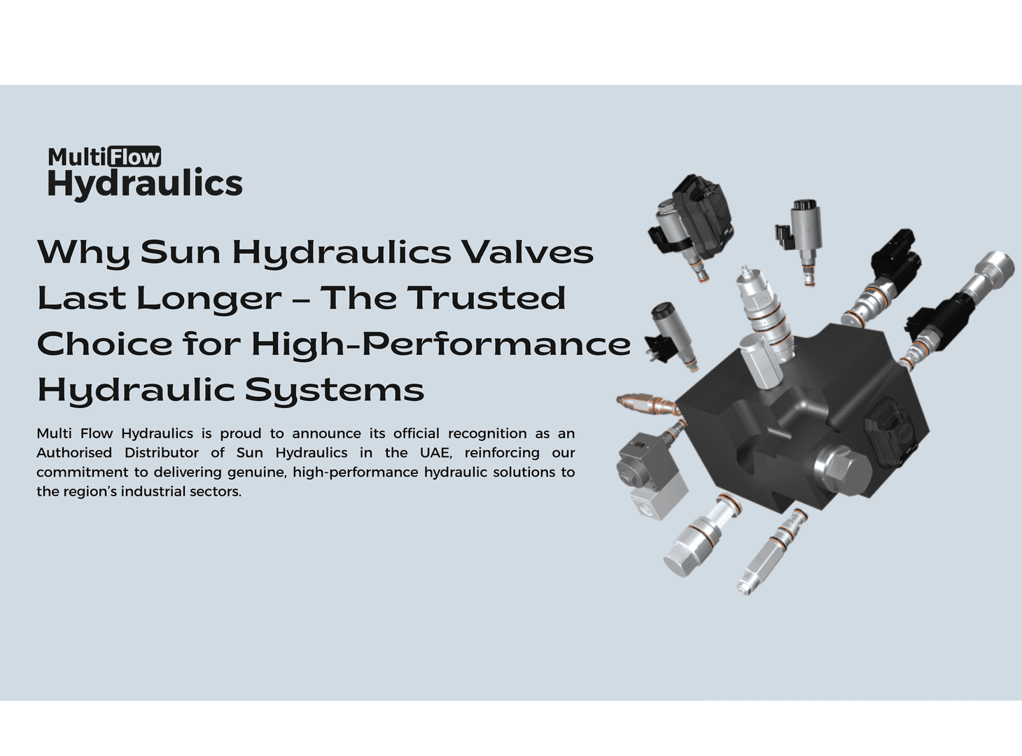 Why Sun Hydraulics Valves Last Longer – The Trusted Choice for High-Performance Hydraulic Systems