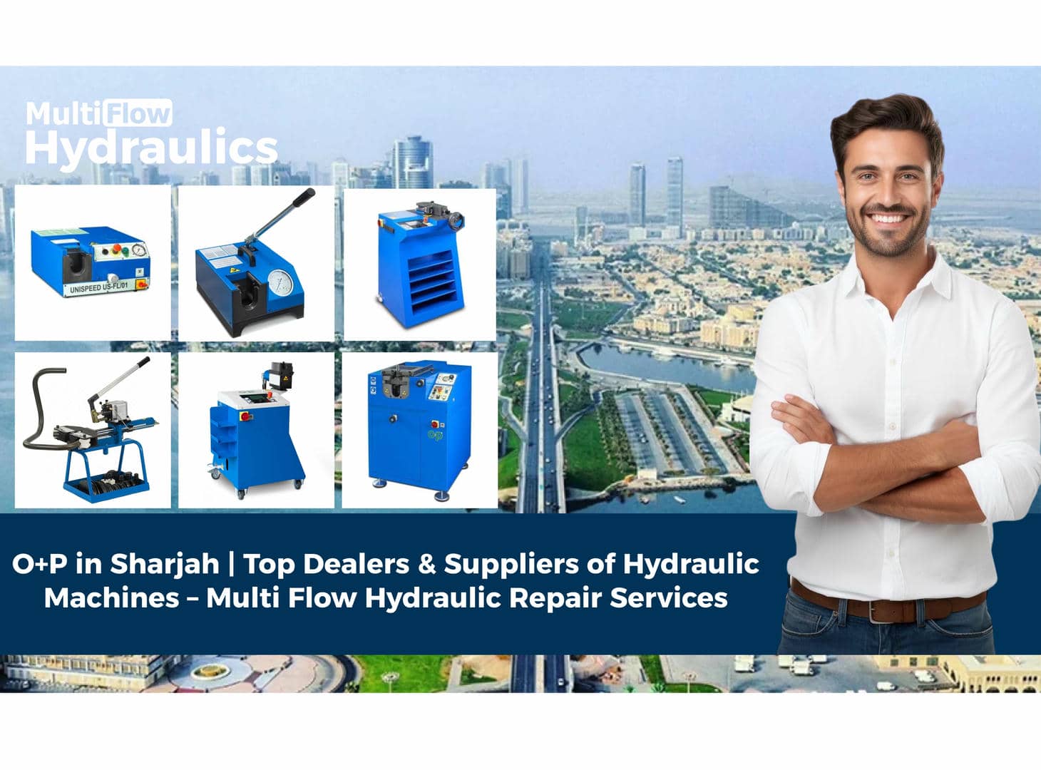O+P in Sharjah | Top Dealers & Suppliers of Hydraulic Machines