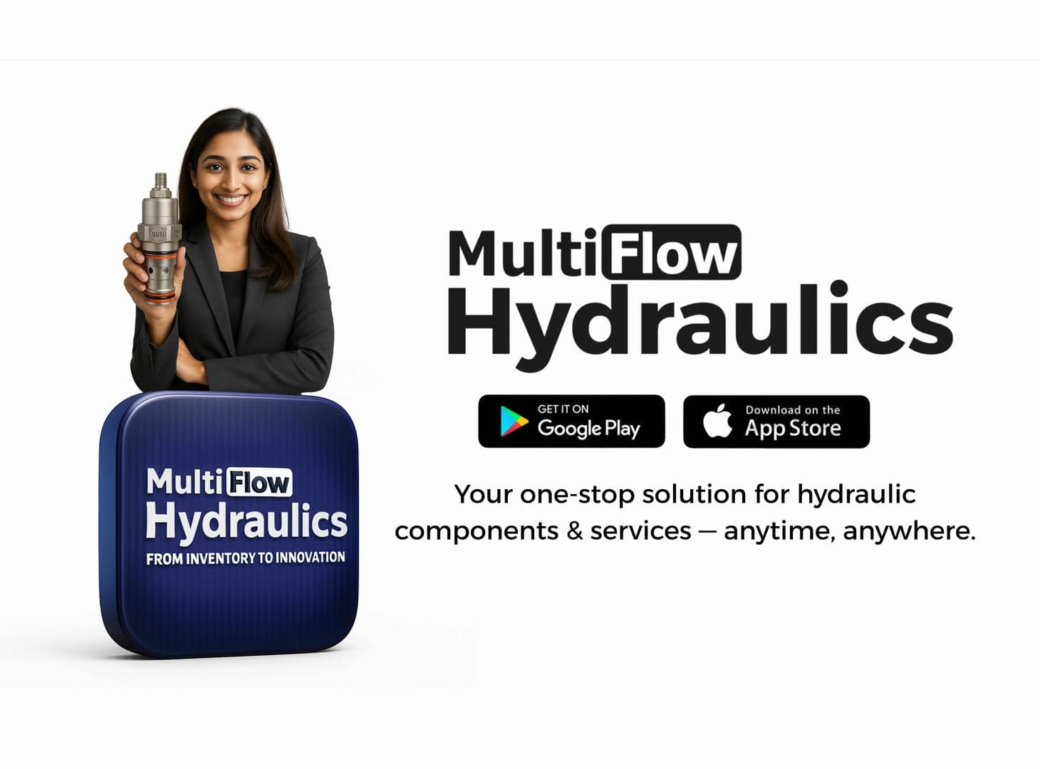 Download the Multi Flow Hydraulics App