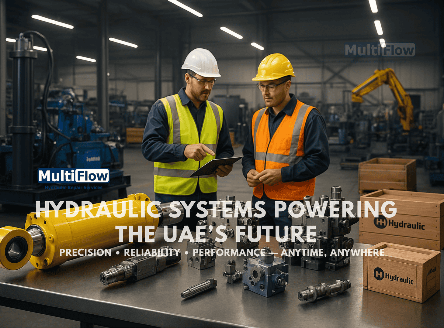 Hydraulic Systems in the UAE: Driving the Next Industrial Revolution in Marine, Industrial, Oil & Gas, and Construction