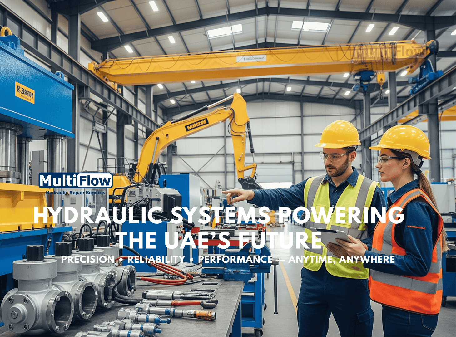 Industrial Hydraulics in the UAE: Powering Precision, Productivity, and Innovation