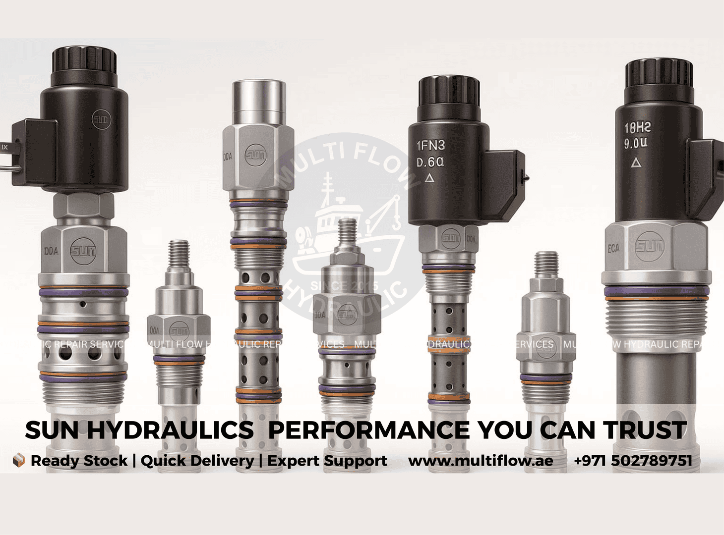 Multi Flow Is the Official Authorised Distributor of Sun Hydraulics in the UAE – Order Genuine Valves from the Source