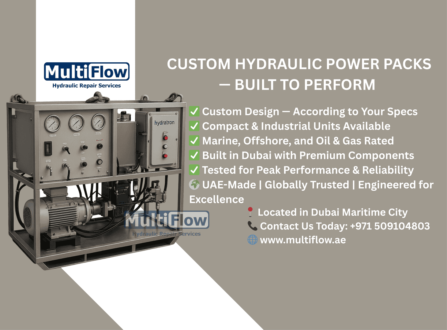 Hydraulic Machine Rental in UAE – Best Price, Full Range, One Reliable Partner