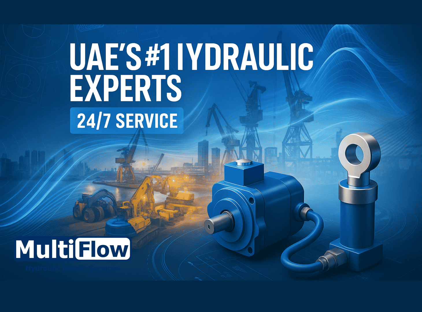 Best Hydraulic Repair Services in UAE – Marine, Industrial & Oil & Gas Specialists