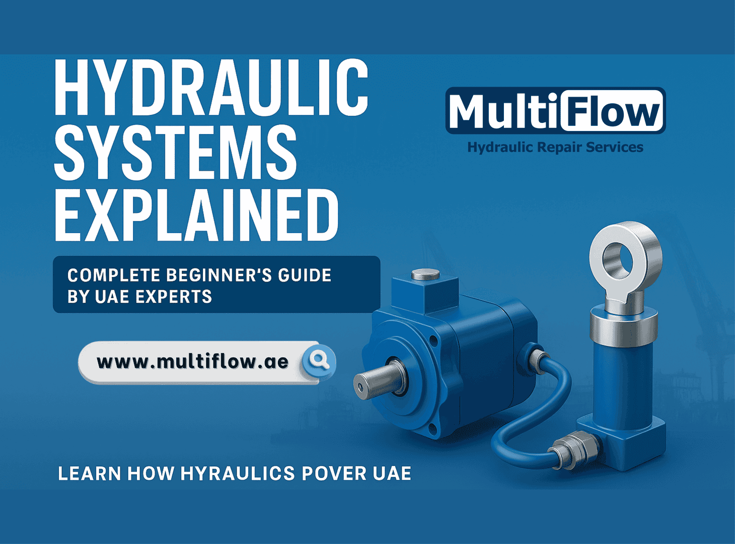 Hydraulic Systems Explained — The Complete Beginner’s Guide from a UAE Hydraulic Solutions Expert