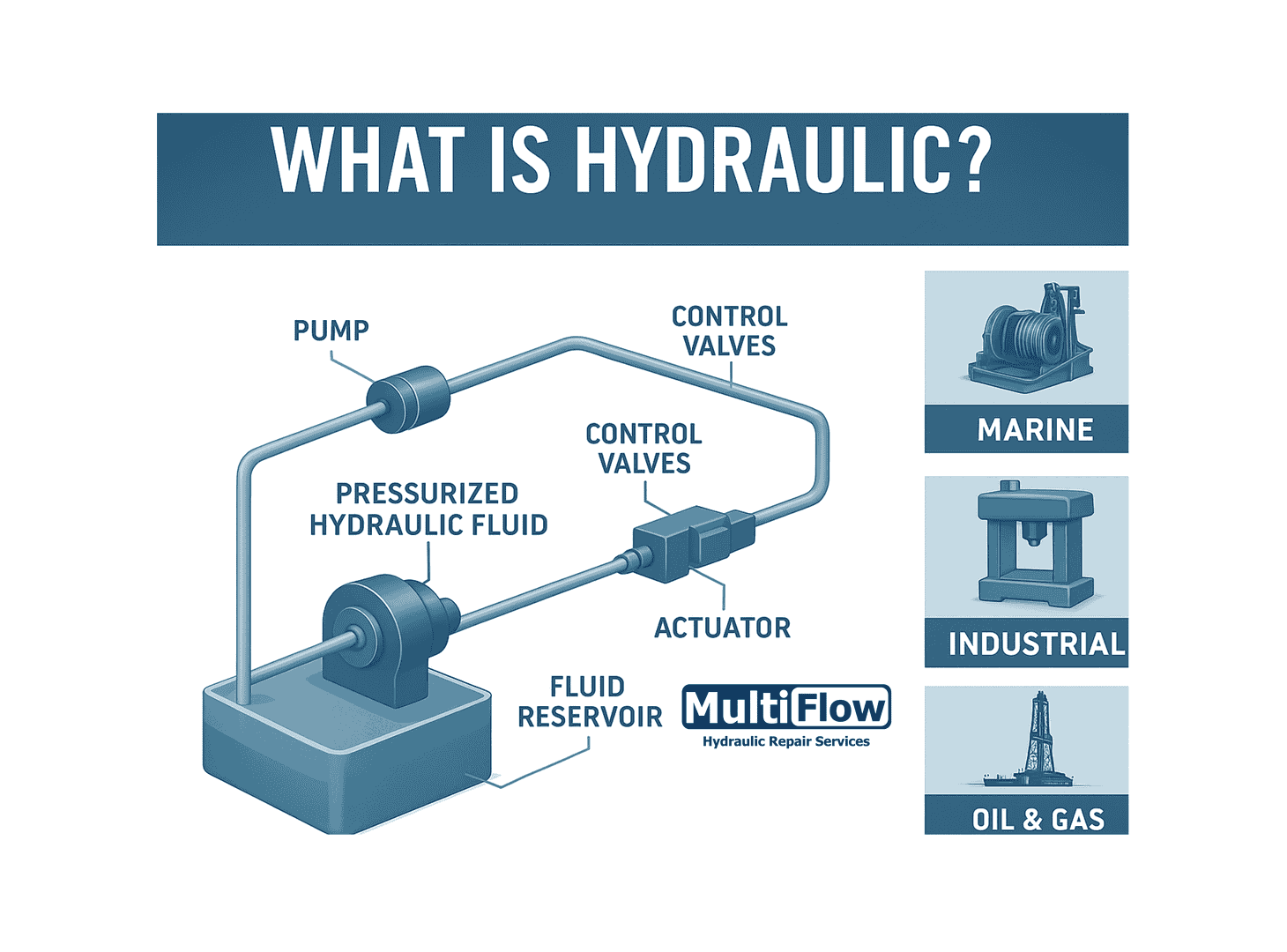 What is Hydraulics? – A Complete Guide for Marine, Industrial & Oil & Gas Professionals