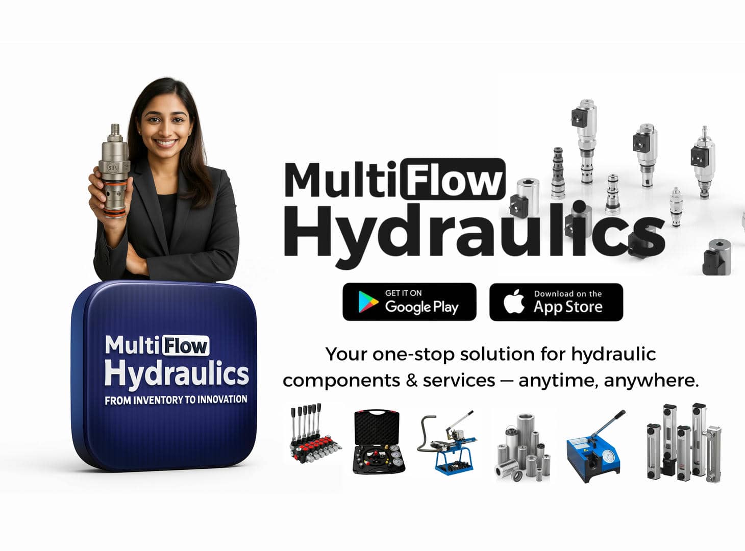 Download Our App | Hydraulic Parts Finder – Genuine Sun Hydraulics, Faster Than Ever