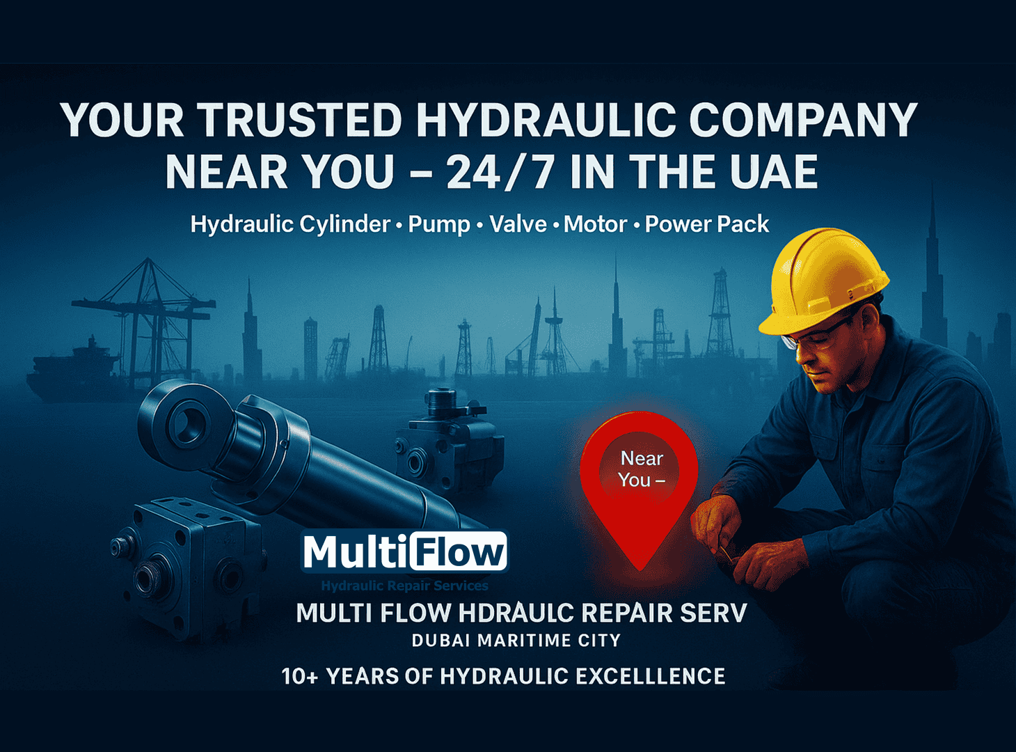 Hydraulic Repair Services Near Me – Fast, Reliable & 24/7 Support in the UAE