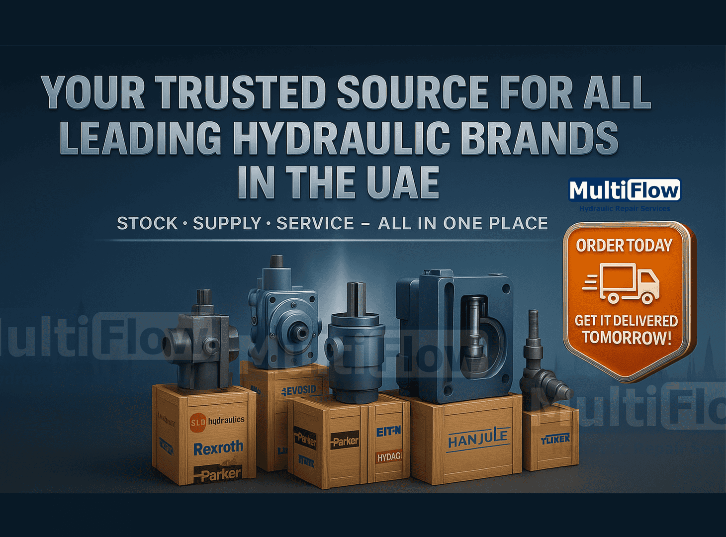 Multi Flow – Your Trusted Source for All Leading Hydraulic Components in the UAE