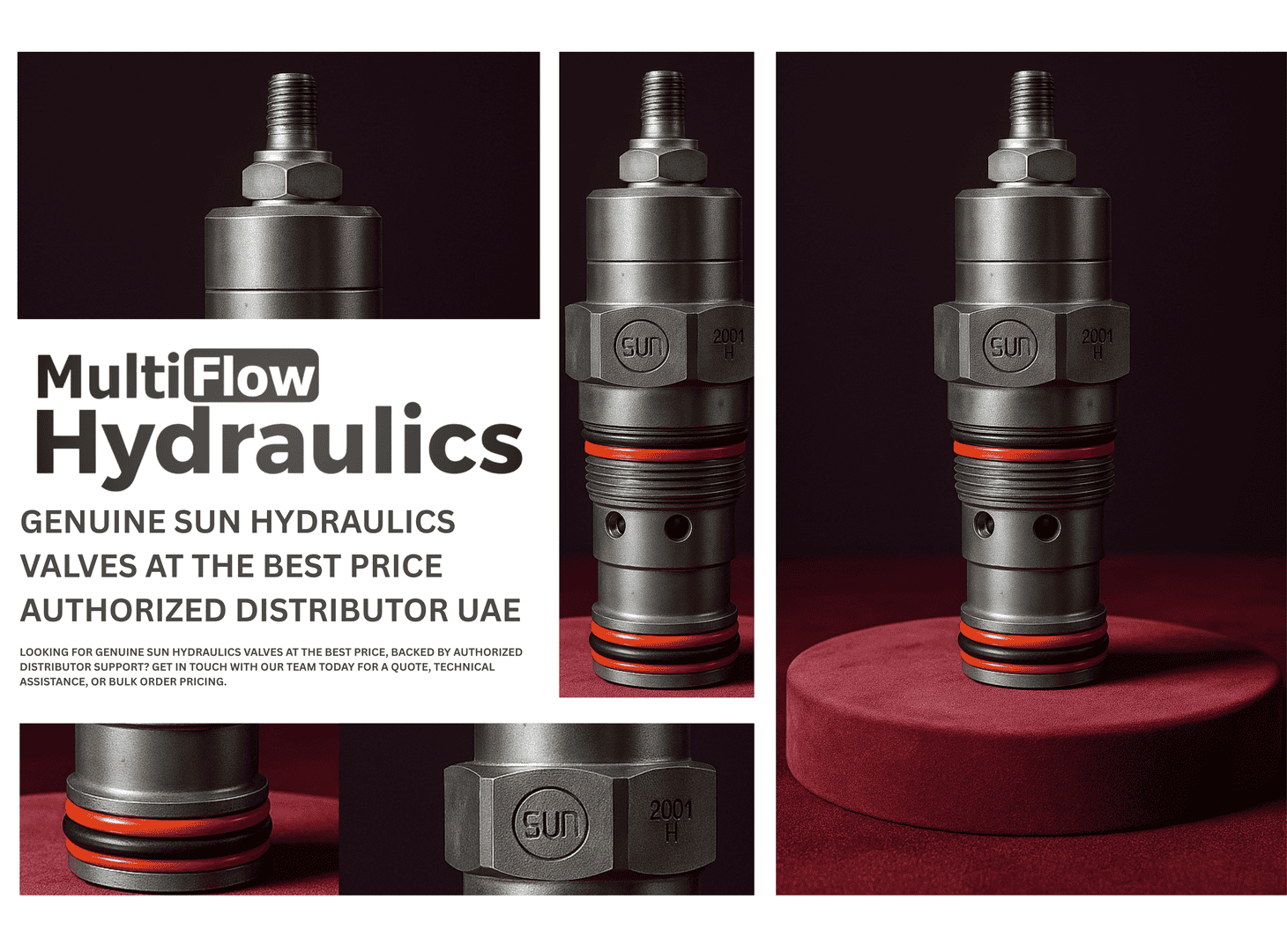 Genuine Sun Hydraulics Valves at the Best Price — Authorized Distributor United Arab Emirates