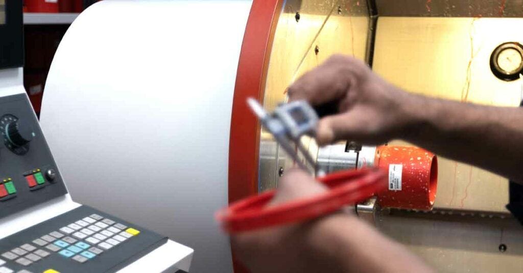 Custom Hydraulic Seal in Final QC Check